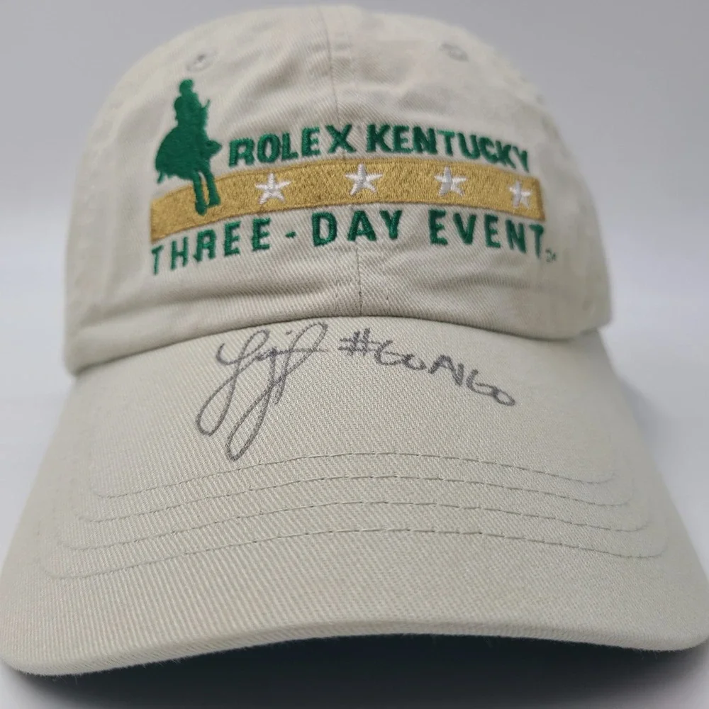 Rolex Kentucky Three-Day Event Hat Strapback (Fits Small) Horse Racing 2016 Logo